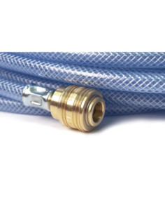 Przedłużacz pneumatyczny, wąż DN6 PVC fi 6x11 mm zakuty, gniazdo/wtyk NW7,2 długość 15m | Pneumatyka | Eshop Dopak | Wszystko dl 2