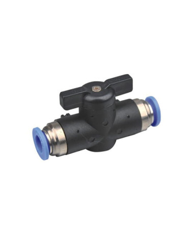 Zawór odcinający do węża fi 6 mm, bez odpowietrzenia, tworzywo sztuczne | Hydraulika | Eshop Dopak | Wszystko dla Przemysłu