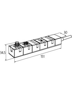 MODUł sieciowy Cube67 DO16 E Zawór HDM 5665106 | Elektronika | Eshop Dopak | Wszystko dla Przemysłu 2