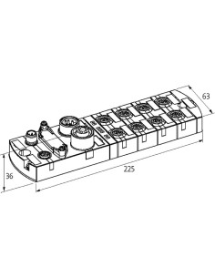 Moduł udarowy67-C, CANopen, DO16 55078 | Elektronika | Eshop Dopak | Wszystko dla Przemysłu 2