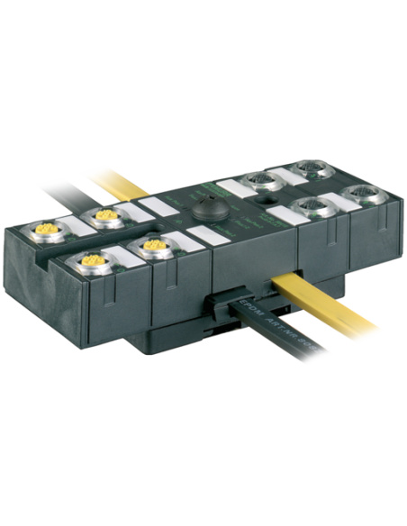 Moduł sieciowy MASI67 I/O DI8/0.34A DO8/1.6A AB K3 8xM12 56415 | Elektronika | Eshop Dopak | Wszystko dla Przemysłu
