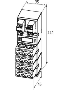 Moduł MASI20 I/O DI4/0,2A DO4/0,5A AB K3 56440 | Elektronika | Eshop Dopak | Wszystko dla Przemysłu 2