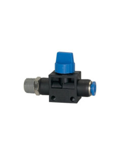Zawór odcinający wtykowy gwint R1/8, pod wąż 6 | Hydraulika | Eshop Dopak | Wszystko dla Przemysłu