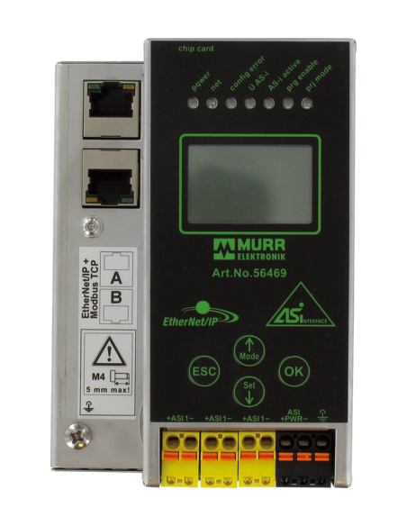 Bramka PN/AS-i (1 Master) Spec. 3.0 Moc 24 56469 | Elektronika | Eshop Dopak | Wszystko dla Przemysłu