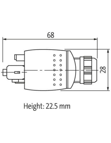 Złącze Push-Pull SCRJ POF 7000-99701-0000000 | Elektronika | Eshop Dopak | Wszystko dla Przemysłu