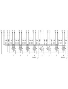 Moduł pasywny Exact12, 8xM12, 5-polowy, nr referencyjny 8000-88500-0000000 | Elektronika | Eshop Dopak | Wszystko dla Przemysłu 2