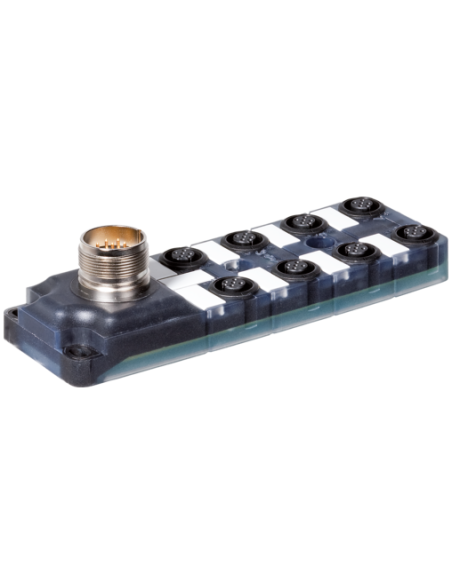 Moduł pasywny Exact12, 8xM12, 5-polowy, wyjście M23 19-polowe 8000-88520-0000000 | Elektronika | Eshop Dopak | Wszystko dla Prze
