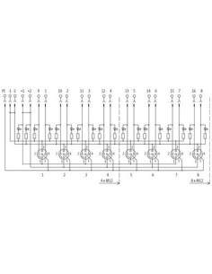 Moduł pasywny Exact12, 4xM12, 5-polowy, szybka referencja do 8000-84550-0000000 | Elektronika | Eshop Dopak | Wszystko dla Przem 2
