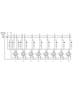 Moduł pasywny Exact12, 8xM12, 4-polowy, wyjście M12 8000-88460-0000000 | Elektronika | Eshop Dopak | Wszystko dla Przemysłu 2