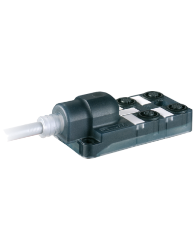 Moduł pasywny Exact12, 4xM12, 4-polowy 8000-84410-3331000 | Elektronika | Eshop Dopak | Wszystko dla Przemysłu