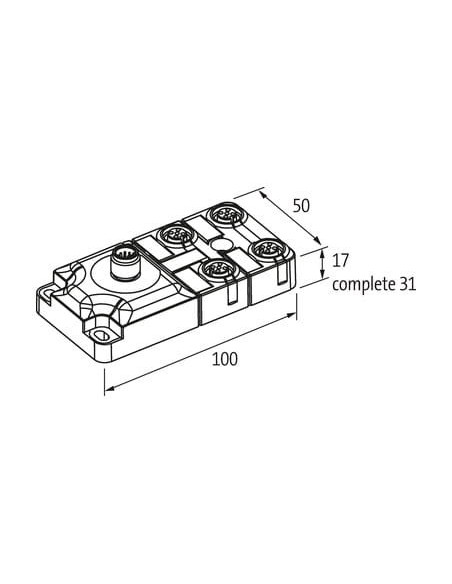Exact12, 4xM12, 5 kolanek 8000-84560-0000000 | Elektronika | Eshop Dopak | Wszystko dla Przemysłu