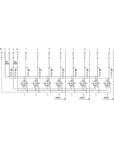 Modul pasywny MVP12, 8xM12, 4-polowy 27778 | Elektronika | Eshop Dopak | Wszystko dla Przemysłu 2