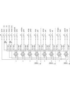 Moduł pasywny, 8xM12, 5-polowy 27083 | Elektronika | Eshop Dopak | Wszystko dla Przemysłu 2