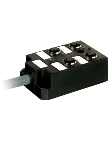 Moduł pasywny,4xM12,5-polowy 27832 | Elektronika | Eshop Dopak | Wszystko dla Przemysłu