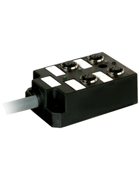 Moduł pasywny,4xM12,5-polowy 27832 | Elektronika | Eshop Dopak | Wszystko dla Przemysłu