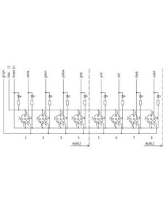 Exact12, 4xM12, 4-biegunowy, kabel formowany 8000-84411-3331000 | Elektronika | Eshop Dopak | Wszystko dla Przemysłu 2