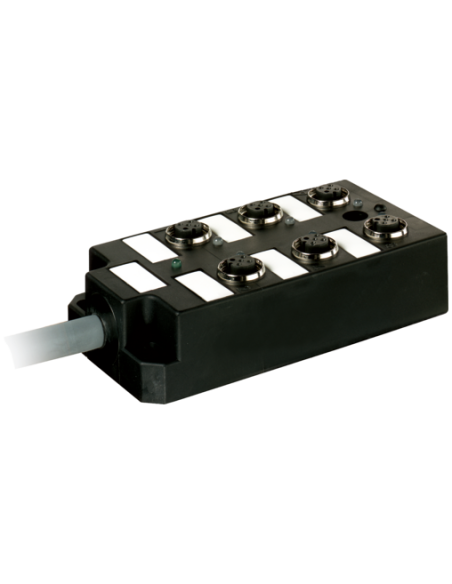 Moduł pasywny, 6xM12, 4-polowy 27862 | Elektronika | Eshop Dopak | Wszystko dla Przemysłu