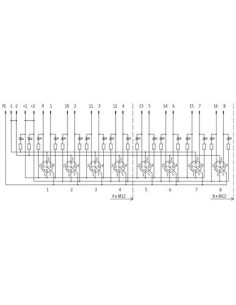 Moduł pasywny Exact12, 4xM12, 5-polowy, NPN, bez zasilania 8000-84501-0000000 | Elektronika | Eshop Dopak | Wszystko dla Przemys 2