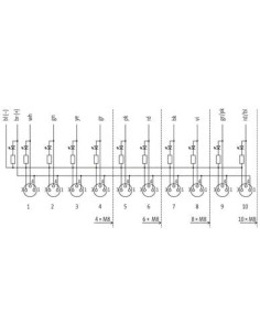 Moduł pasywny Exact8, 8xM8, 3-polowy 8000-88010-3590500 | Elektronika | Eshop Dopak | Wszystko dla Przemysłu 2