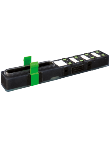 Moduł pasywny Exact8, 8xM8, 4-polowy, nr referencyjny 8000-88100-0000000 | Elektronika | Eshop Dopak | Wszystko dla Przemysłu