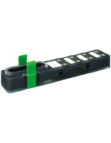 Exact8, 8xM8, 3-pin, moduł podstawowy NPN-LED 8000-88001-0000000 | Elektronika | Eshop Dopak | Wszystko dla Przemysłu