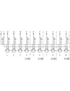 Exact8, 8xM8, 3-pin, moduł podstawowy NPN-LED 8000-88001-0000000 | Elektronika | Eshop Dopak | Wszystko dla Przemysłu 2