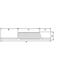 Wąż spiralny CEJN PU poliuretanowy fi 6,5x10 mm, bez okuć, długość 4 m, 10 bar, atest FDA | Pneumatyka | Eshop Dopak | Wszystko 