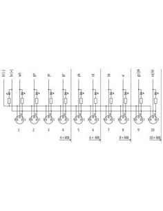 Moduł pasywny Exact8, 4xM8, 3-polowy 8000-84011-3340500 | Elektronika | Eshop Dopak | Wszystko dla Przemysłu 2