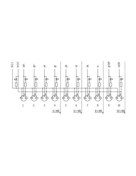 Moduł pasywny Exact8, 4xM8, 3-polowy 8000-84011-3340500 | Elektronika | Eshop Dopak | Wszystko dla Przemysłu