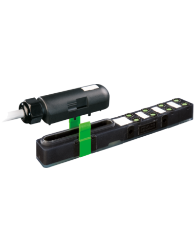 Exact8, 8xM8, 4-biegunowy, nasadka wtyczka, sprężynowy. 8000-88140-3960500 | Elektronika | Eshop Dopak | Wszystko dla Przemysłu