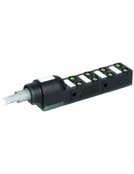 Exact8, 8xM8, 4-biegunowy, kabel formowany 8000-88111-3961000 | Elektronika | Eshop Dopak | Wszystko dla Przemysłu
