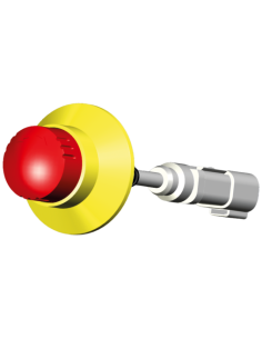 Panel danych - Przycisk zatrzymania awaryjnego, 30,5 mm, kabel połączonyeniowy DT (0,5 m) DP-ESTOP-5690050