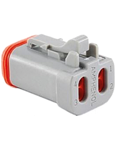 Szare złącze I/O z zaślepką i blokadą klinową dla pojedynczych żył DP-34042-740 | Elektronika | Eshop Dopak | Wszystko dla Przem