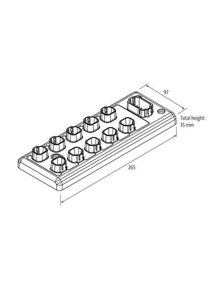 Moduł pasywny xtremeDB, DP-34045-3-000 | Elektronika | Eshop Dopak | Wszystko dla Przemysłu