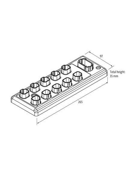 Moduł pasywny xtremeDB, DP-34045-5-000 | Elektronika | Eshop Dopak | Wszystko dla Przemysłu