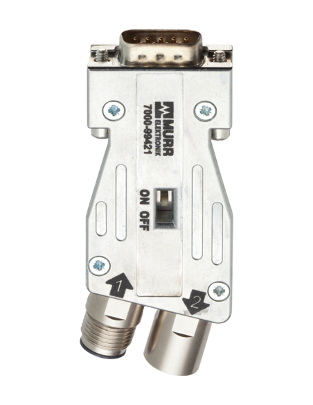Adapter Profibus M12/SUB-D 180° 7000-99421-0000000 | Przewody i Złącza | Eshop Dopak | Wszystko dla Przemysłu