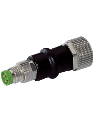 Adapter M8 męski, 3-polowy - M12 żeński, 3-polowy 7000-88521-0000000 | Przewody i Złącza | Eshop Dopak | Wszystko dla Przemysłu