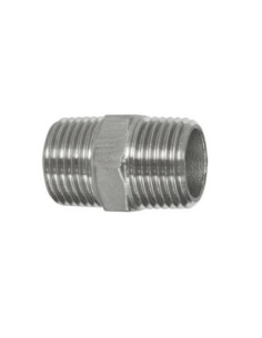 Nypel gwintowany nierdzewny R 1 1/2 GZ, stal 316 | Hydraulika | Eshop Dopak | Wszystko dla Przemysłu