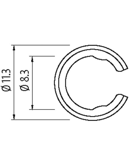Pierścienie znakujące D8mm czarne PU 10 7000-99301-V019004 | Przewody i Złącza | Eshop Dopak | Wszystko dla Przemysłu