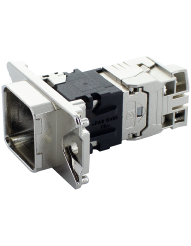 Przepust ścienny do pchająco-ciągnącego RJ45 7000-99595-0000000 | Przewody i Złącza | Eshop Dopak | Wszystko dla Przemysłu