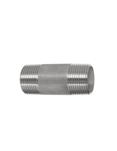 Nypel nierdzewny gwintowany długi, przedłużka R 1 GZ, stal 316 | Hydraulika | Eshop Dopak | Wszystko dla Przemysłu