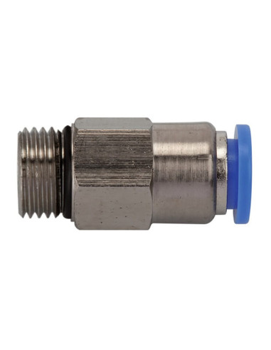 Zawór zwrotny wtykowy prosty G 1/8 GZ, pod wąż 8mm, mosiądz niklowany | Hydraulika | Eshop Dopak | Wszystko dla Przemysłu