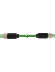 Konektor M12 męski, prosty - M12 męski, prosty, Ethernet 7000-44511-7960350 | Przewody i Złącza | Eshop Dopak | Wszystko dla Prz