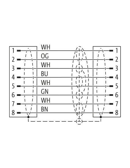 RJ45 męski 0°/RJ45 męski 0° Professional-Line Gigabit 7000-74311-7900750 | Przewody i Złącza | Eshop Dopak | Wszystko dla Przemy