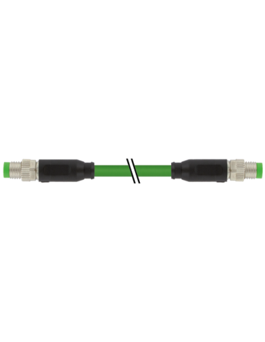 Konektor M8 męski, prosty - M8 męski, prosty, Ethercat 7000-89701-7910750 | Przewody i Złącza | Eshop Dopak | Wszystko dla Przem