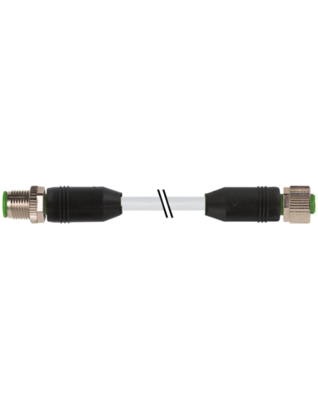 M12 St.ger. na M12 nr MASI 7060-40005-5880600 | Przewody i Złącza | Eshop Dopak | Wszystko dla Przemysłu