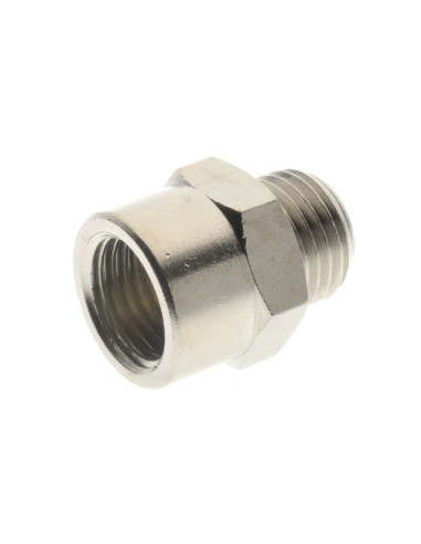 Złączka redukcyjna gwintowana, redukcja nyplowa G1/8 GZ - G 1/4 GW, mosiądz niklowany | Hydraulika | Eshop Dopak | Wszystko dla 