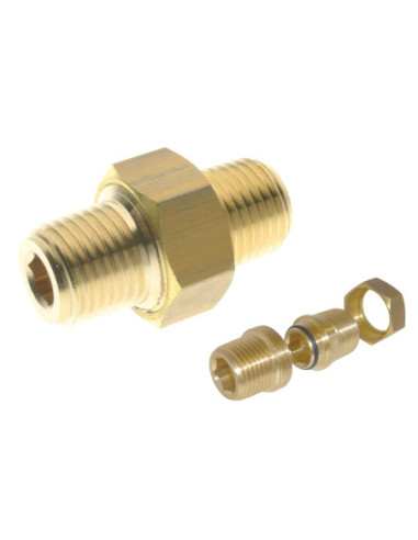 Śrubunek mosiężny gwintowany prosty R 3/8 GZ | Hydraulika | Eshop Dopak | Wszystko dla Przemysłu