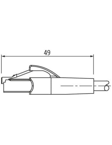 Konektor RJ45 męski, prosty - RJ45 męski, prosty 7000-74711-7780010 | Przewody i Złącza | Eshop Dopak | Wszystko dla Przemysłu