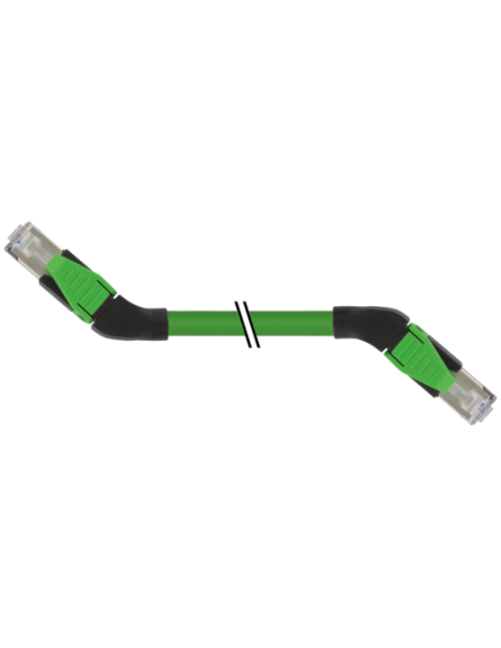 RJ45, prawy 45°/RJ45, prawy 45°, ekranowany, Ethernet 7000-74581-7960030 | Przewody i Złącza | Eshop Dopak | Wszystko dla Przemy